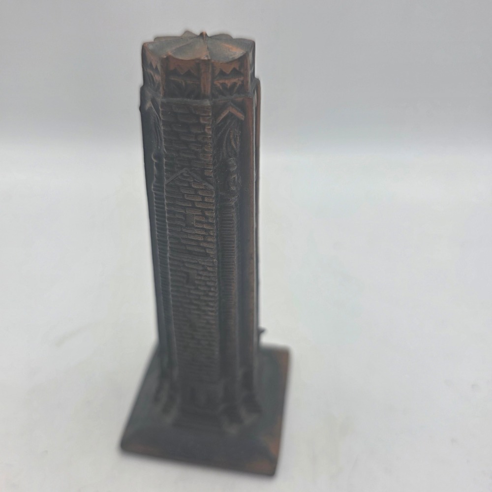 Vintage Bok Singing Tower Lake Wales Florida Metal Souvenir Miniature Building